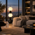 Luna Orb Floor Lamp