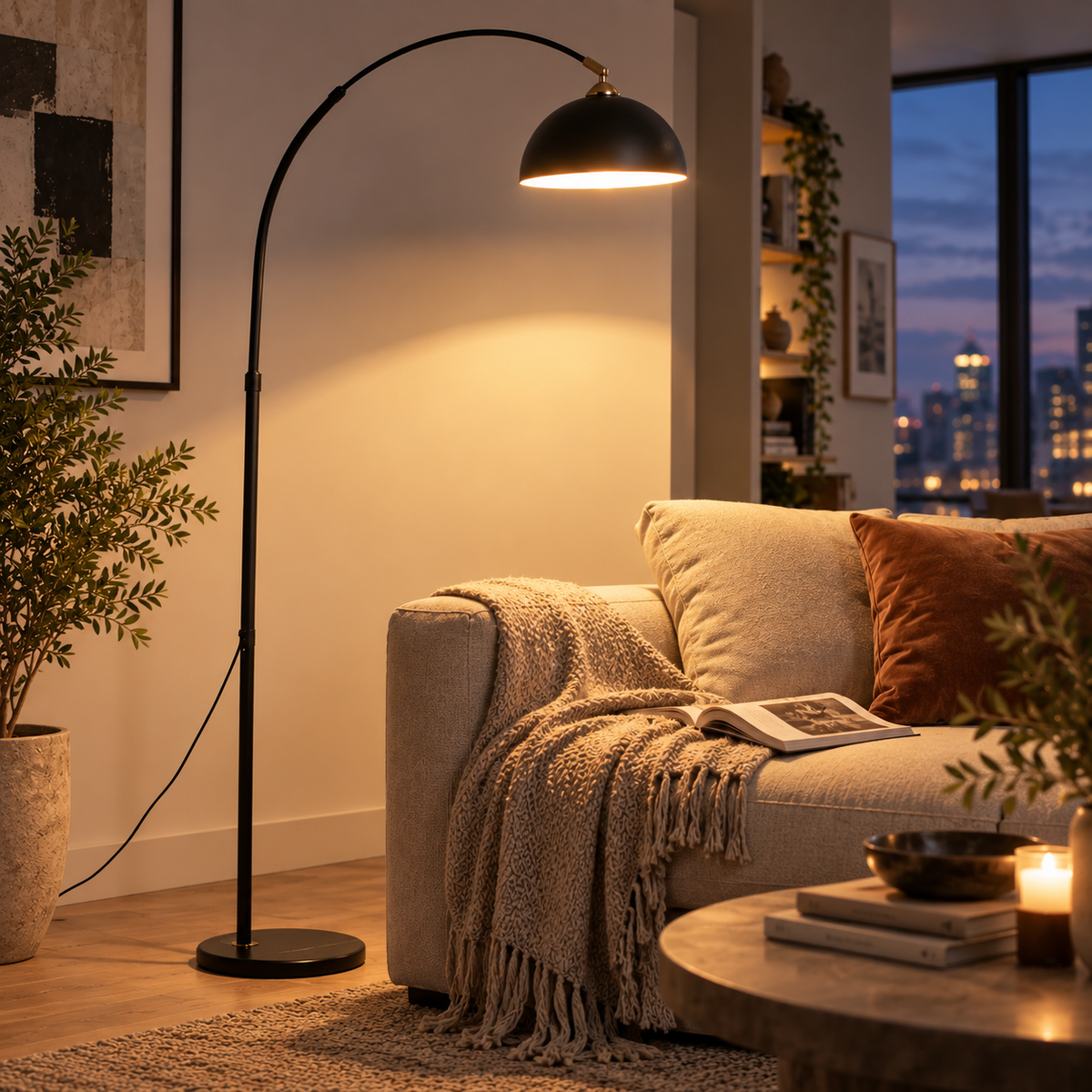 Arcello Dome Floor Lamp