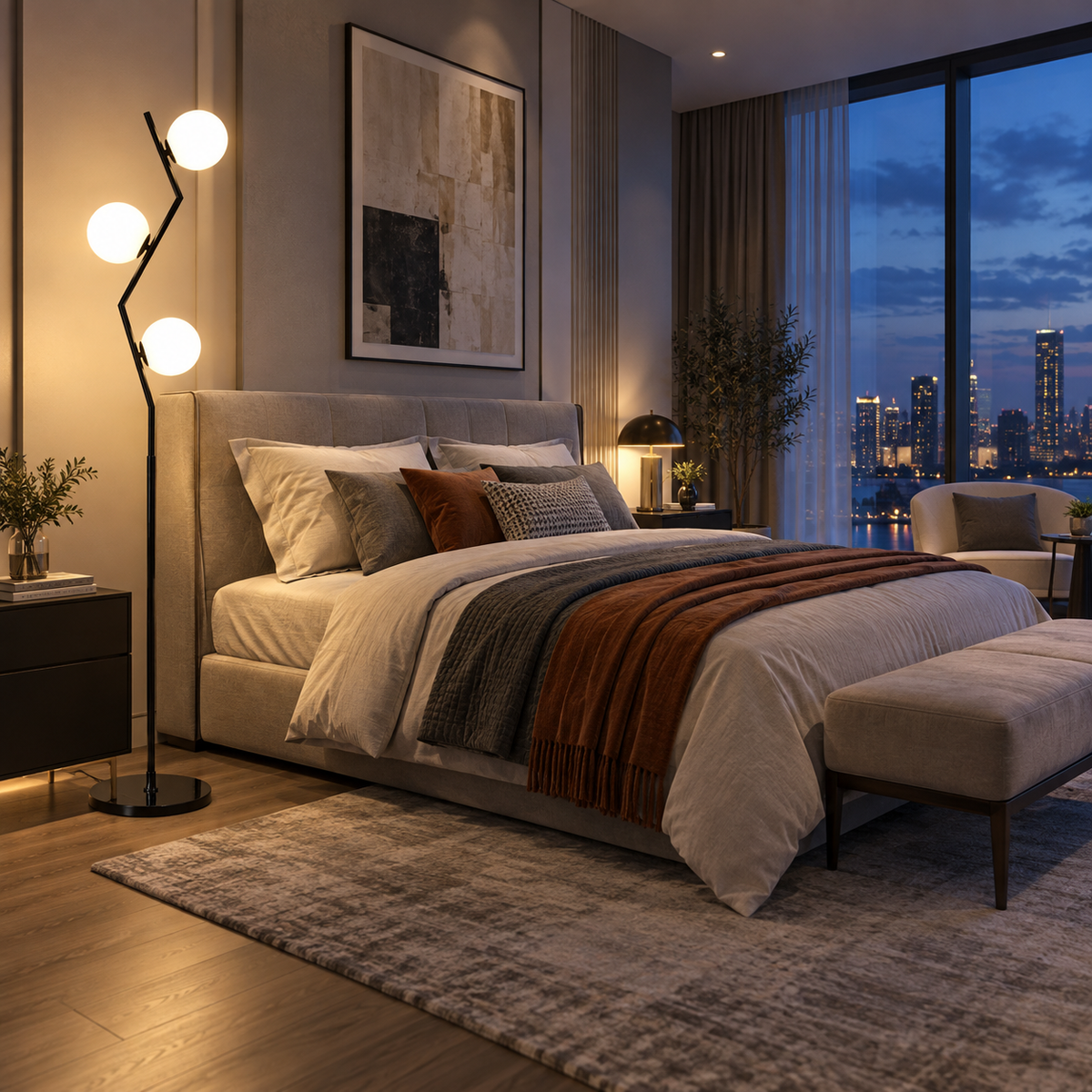 Orbita Trio Floor Lamp